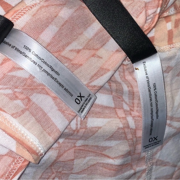 Women’s 0X ADORE ME 2-PC Top & Shorts Set SHADED PALMS Clay Tan Sleep Lounge NWT - Picture 16 of 16